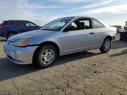 Salvage cars for sale from Copart Martinez, CA: 2001 Honda Civic LX