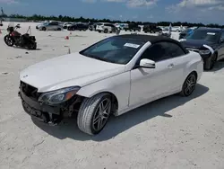 Salvage cars for sale at Arcadia, FL auction: 2015 Mercedes-Benz E 550