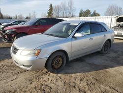 Salvage cars for sale at Bowmanville, ON auction: 2007 Hyundai Sonata GLS
