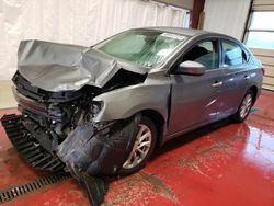 Salvage cars for sale at Angola, NY auction: 2019 Nissan Sentra S