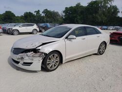 Vehiculos salvage en venta de Copart Ocala, FL: 2014 Lincoln MKZ