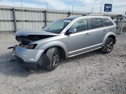 Salvage cars for sale at Hueytown, AL auction: 2017 Dodge Journey Crossroad