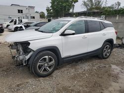 Salvage cars for sale from Copart Opa Locka, FL: 2019 GMC Terrain SLT