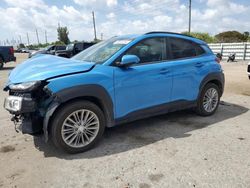 Hyundai Kona SEL salvage cars for sale: 2018 Hyundai Kona SEL