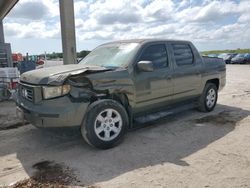 Salvage trucks for sale at West Palm Beach, FL auction: 2006 Honda Ridgeline RTL