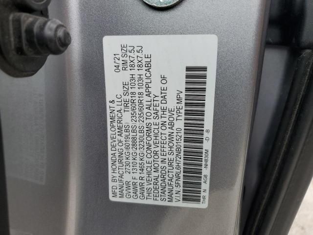 2022 Honda Odyssey EXL