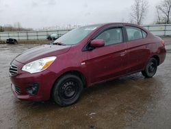 Salvage cars for sale at Columbia Station, OH auction: 2017 Mitsubishi Mirage G4 ES