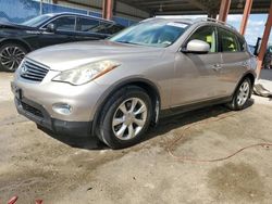 Salvage cars for sale from Copart Riverview, FL: 2008 Infiniti EX35 Base