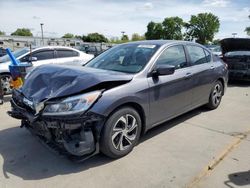 Salvage cars for sale from Copart Sacramento, CA: 2017 Honda Accord LX