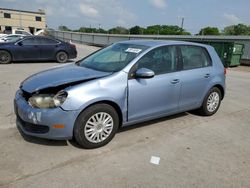 Volkswagen Golf salvage cars for sale: 2011 Volkswagen Golf