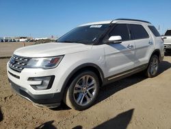 Salvage cars for sale at Phoenix, AZ auction: 2017 Ford Explorer Limited
