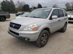 Salvage cars for sale at Madisonville, TN auction: 2004 Honda Pilot EXL
