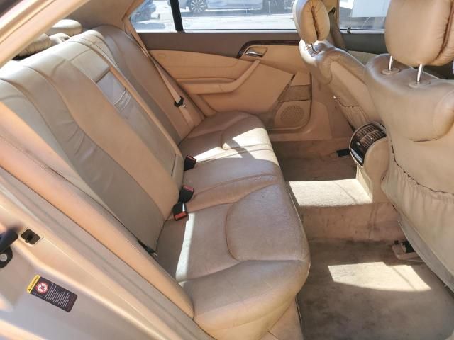 2001 Mercedes-Benz S 500