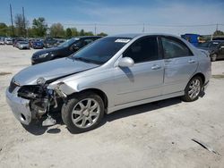 Salvage cars for sale from Copart Lawrenceburg, KY: 2006 KIA Spectra LX