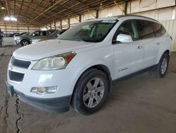Chevrolet Traverse lt salvage cars for sale: 2009 Chevrolet Traverse LT