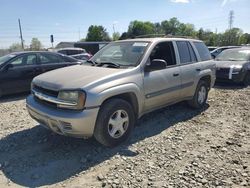 Vehiculos salvage en venta de Copart Mebane, NC: 2003 Chevrolet Trailblazer