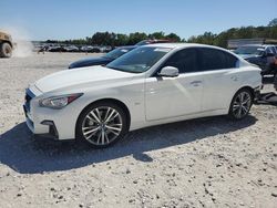 Infiniti salvage cars for sale: 2019 Infiniti Q50 Luxe