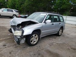 Subaru salvage cars for sale: 2002 Subaru Forester S