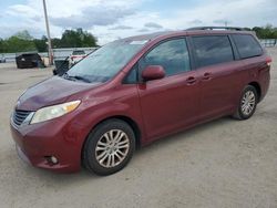 Salvage cars for sale from Copart Newton, AL: 2011 Toyota Sienna XLE