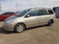 Toyota Sienna XLE salvage cars for sale: 2009 Toyota Sienna XLE