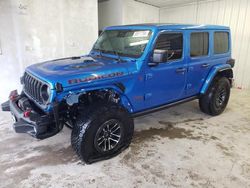 Salvage cars for sale at Cicero, IN auction: 2024 Jeep Wrangler Rubicon