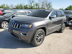 Salvage cars for sale at Bridgeton, MO auction: 2018 Jeep Grand Cherokee Limited