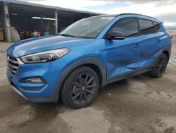 Salvage cars for sale at Fresno, CA auction: 2017 Hyundai Tucson Limited