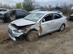 Salvage cars for sale at Baltimore, MD auction: 2021 Hyundai Accent SE