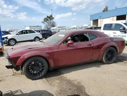 Salvage cars for sale at Woodhaven, MI auction: 2020 Dodge Challenger SRT Hellcat Redeye