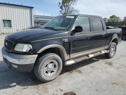 Salvage trucks for sale at Tulsa, OK auction: 2002 Ford F150 Supercrew