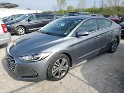 Salvage cars for sale at Cahokia Heights, IL auction: 2017 Hyundai Elantra SE