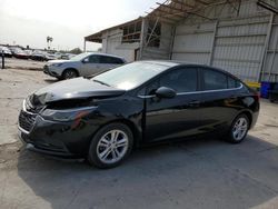 Chevrolet Cruze LT salvage cars for sale: 2018 Chevrolet Cruze LT