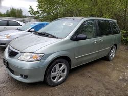 Salvage cars for sale from Copart Arlington, WA: 2003 Mazda MPV Wagon