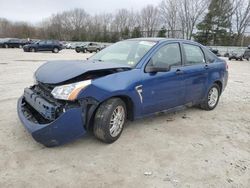 Salvage cars for sale at North Billerica, MA auction: 2008 Ford Focus SE