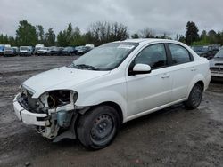 Salvage cars for sale at Portland, OR auction: 2011 Chevrolet Aveo LT