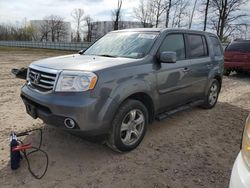 Salvage cars for sale from Copart Central Square, NY: 2012 Honda Pilot EXL