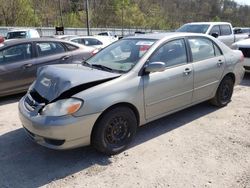 Salvage cars for sale from Copart Hurricane, WV: 2003 Toyota Corolla CE