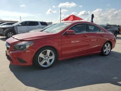 Salvage cars for sale at Grand Prairie, TX auction: 2016 Mercedes-Benz CLA 250