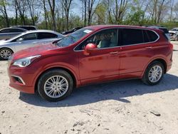 Salvage cars for sale at Cicero, IN auction: 2017 Buick Envision Preferred