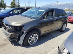 Salvage cars for sale from Copart Rancho Cucamonga, CA: 2011 Ford Edge Limited