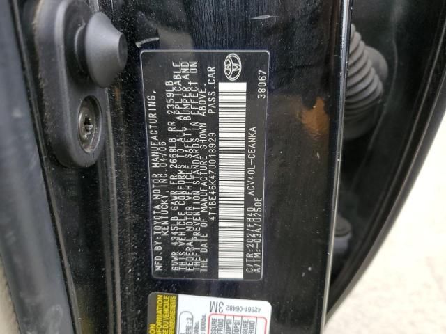 2007 Toyota Camry CE