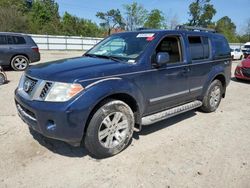 Salvage cars for sale from Copart Hampton, VA: 2011 Nissan Pathfinder S