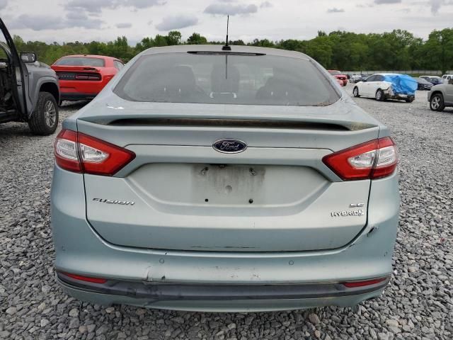 2013 Ford Fusion SE Hybrid