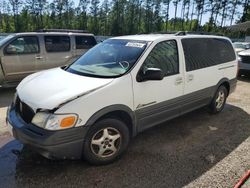 Salvage cars for sale at Harleyville, SC auction: 2000 Pontiac Montana