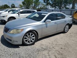 Salvage cars for sale from Copart Riverview, FL: 2008 Lexus LS 460