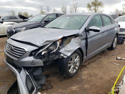 Salvage cars for sale at Elgin, IL auction: 2016 Hyundai Sonata SE