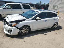 Salvage cars for sale from Copart Fresno, CA: 2017 Subaru Impreza Limited