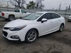 Chevrolet salvage cars for sale: 2018 Chevrolet Cruze LT