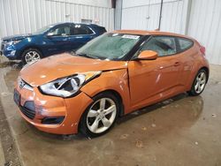Salvage cars for sale at Franklin, WI auction: 2013 Hyundai Veloster