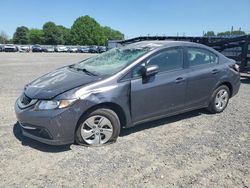 Salvage cars for sale from Copart Mocksville, NC: 2015 Honda Civic LX